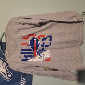Buffalo Bills Gray Long Sleeve Shirt